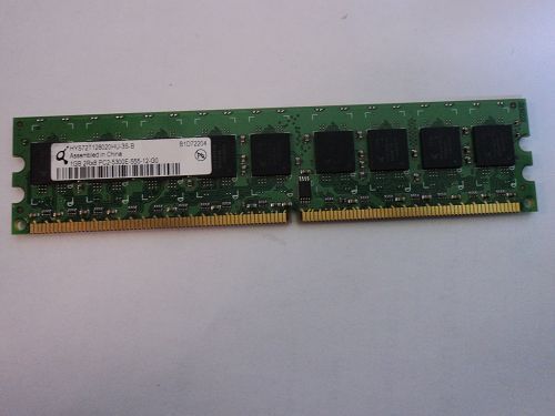 1 GB QIMONDA PC2-6400 DDR2-800MHz ECC Unbuffered 240-Pin Memory - Click Image to Close