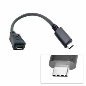 USB 3.1 Type C to Micro USB 2.0 Female Cable Adapter