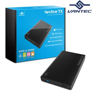 Vantec NexStar NST-228S3-BK 2.5" USB 3.0 Hard Drive Enclosure