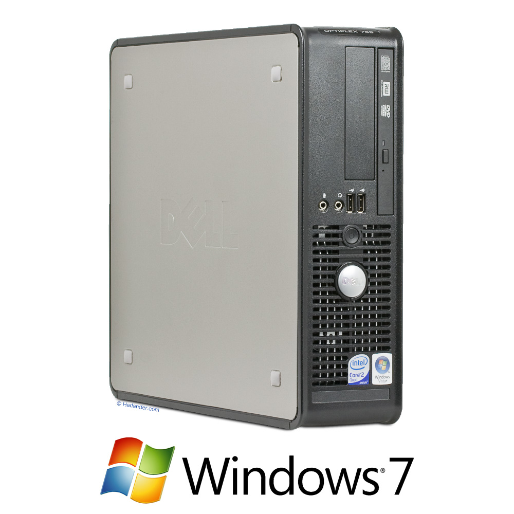Dell Optiplex 755 SFF Intel DC E2160 1.8GHz 2G 320G Combo W7HP64