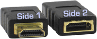 HDMI (Male) to HDMI (Female) Adpater - Click Image to Close