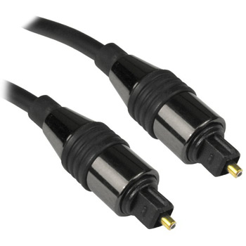 Toslink Digital Optical Audio Cable 5 Ft.