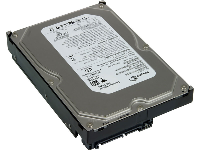 3.5" 500 GB Seagate / WD SATA Hard Drive (Used)