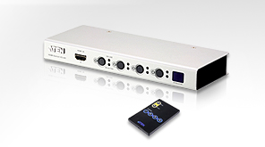 HDMI Switch 4-Port (4 in 1 out) ATEN VS481 - Click Image to Close