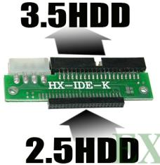 2.5" Notebook HDD to 3.5" IDE Converter - Click Image to Close