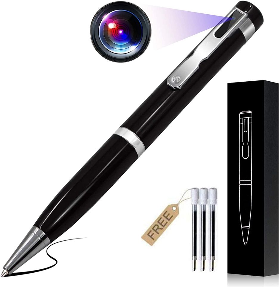 Hidden Camera 1080P HD Spy Camera Pen, Video Recording