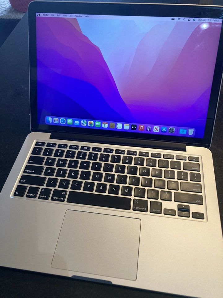 13.3" Apple MacBook Pro 2015 Intel i7 16G 500G SSD OSX Ventura