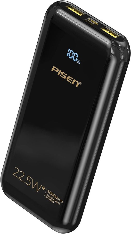 Pisen 10000mAh BL-D68LS Power Bank 22.5W with LED Display