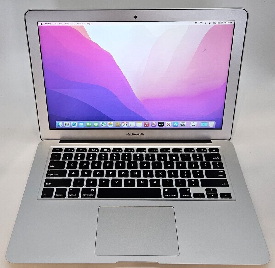 13.3" Apple MacBook Air 2015 Intel i7 8G 250G SSD macOS Monterey