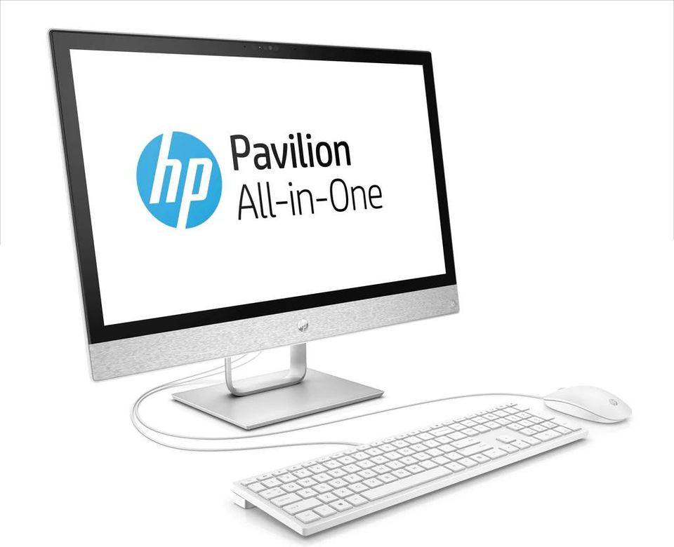 HP Pavilion 24-r029 All-in-One PC AMD CPU 8G Ram 2TB HD Win10