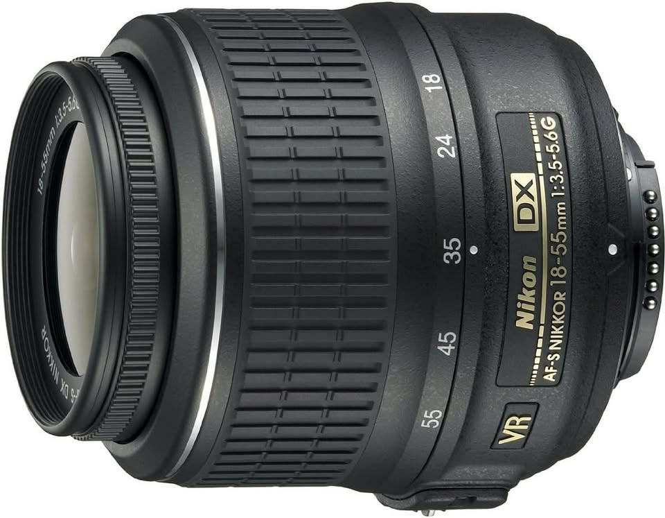 Nikon 18-55mm f/3.5-5.6G AF-S DX VR Wide Angle Lens (Used)