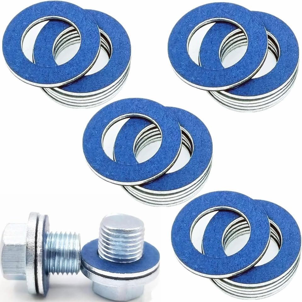 Aluminum Oil Drain Plug Gaskets Fits for Lexus / Toyota