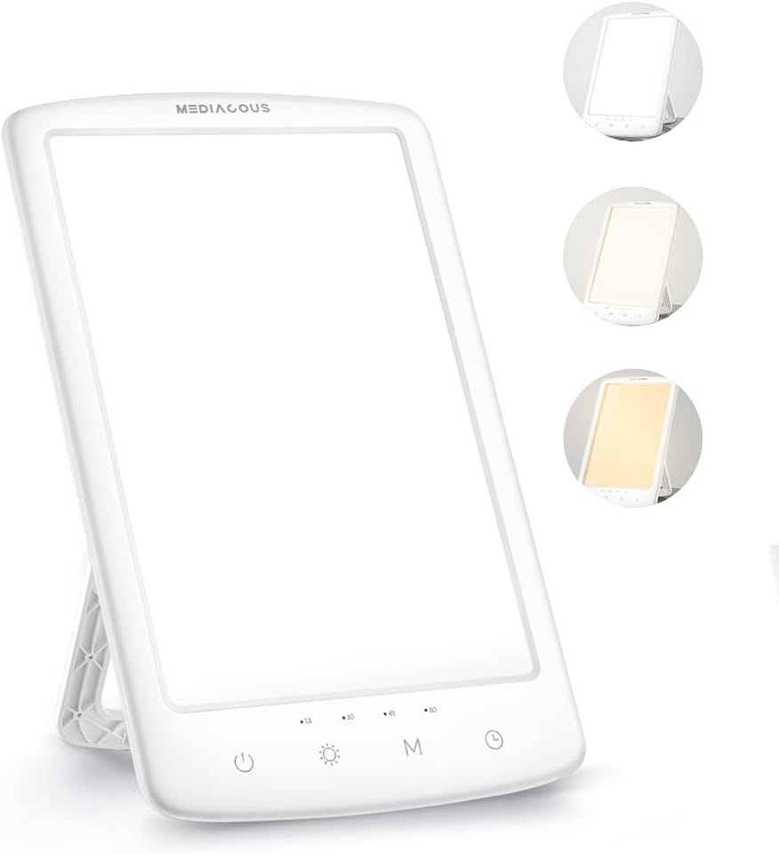 Mediacous Light Therapy Lamp ME-TL02 UV-Free 10000Lux 4 Timer