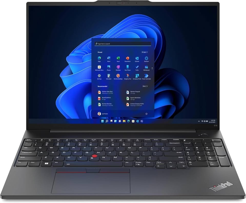 16" Lenovo ThinkPad E16 Gen 1 Laptop Intel i7-1335 16G 512G SSD