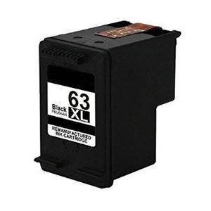 HP 63XL High Yeild Black Remanufactured Ink Cartridge