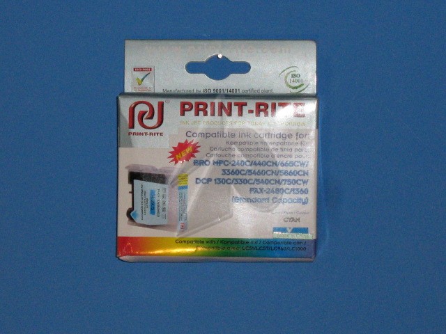 PRINT-RITE Brother LC51 Cyan Ink Cartridge