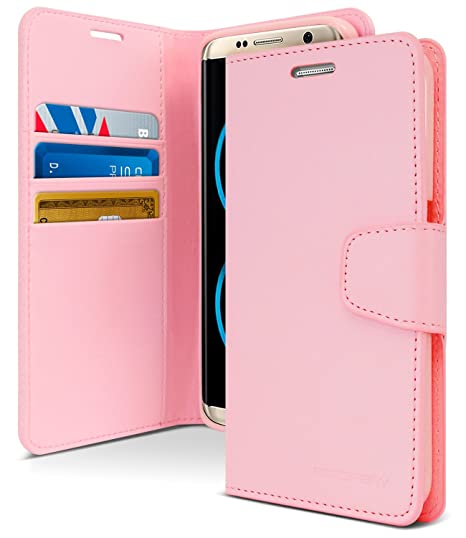 GOOSPERY Sonata Diary Stand Case for Samsung S8 Pink