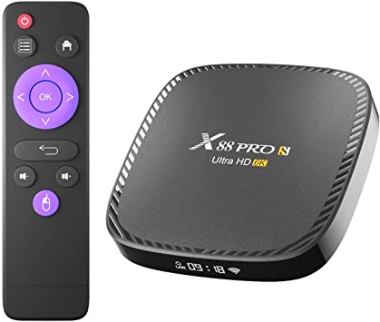 X88 PRO S H616 TV Box 6K 4GB RAM 32GB ROM Android 10 Dual WiFi