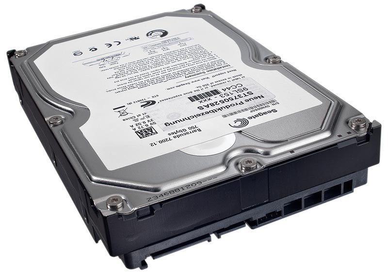 3.5" 750 GB SATA Hard Drive Used - Click Image to Close