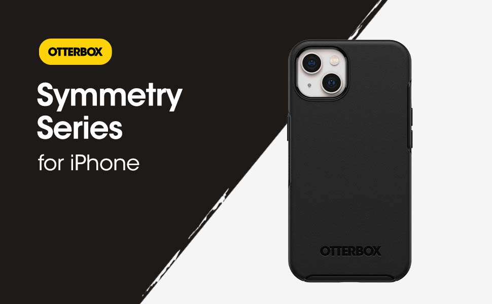 OtterBox SYMMETRY SERIES Case for Apple iPhone 13 (ONLY) BLACK - Click Image to Close