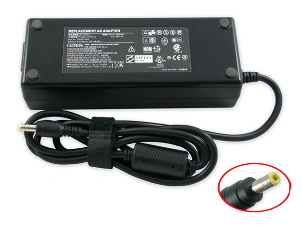 For Toshiba 19V 6.3A (120W) 5.5mm X 2.5mm Power Adapter - Click Image to Close