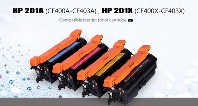 HP CF400X / CF401X / CF402X/ CF403X High Yeild Compatible Toner - Click Image to Close