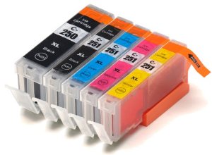 Canon PGI-250XL / 251XL Compatible Ink Cartridge (Each Color) Canon PGI-250XL / 251XL Compatible Ink Cartridge (Each Color)