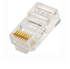 RJ45 Cat 5e Connector (10 Pcs.) - Click Image to Close