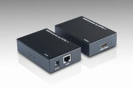 Hyfai HDMI Extender by Cat5e with single CAt5e/6 Cable (E50E) - Click Image to Close