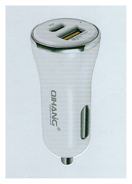 18W Type-C + Dual USB 3.0 Fast Car Charger 18W Type-C + Dual USB 3.0 Fast Car Charger