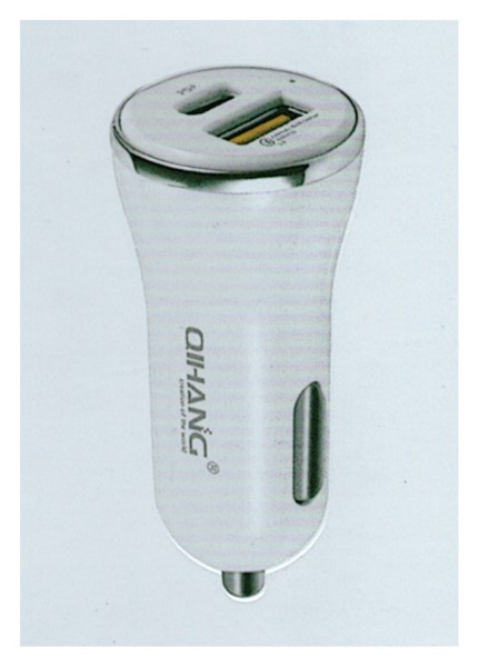 18W Type-C + Dual USB 3.0 Fast Car Charger - Click Image to Close