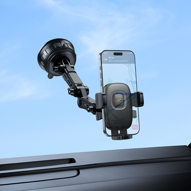 HOCO H89 Suction Cup Magnetic Car Holder for Windshield/Centre C