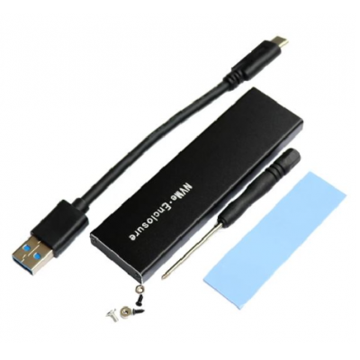 NVMe M.2 SSD to USB 3.0 External Enclosure Storage Case Adapter - Click Image to Close