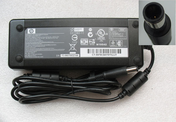 For HP 18.5V 6.5A (120W) 7.4mm X 5.0mm Power Adapter