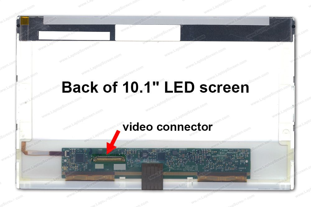 10.1" Used Laptop LCD Screen LTN101NT02-D01 40 Pin 1024 x 600 - Click Image to Close