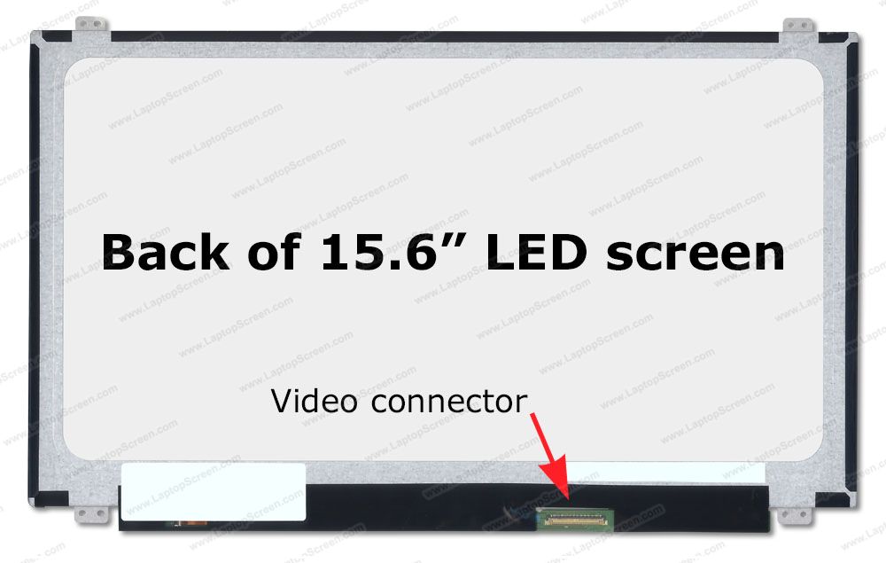 15.6" Laptop Slim LCD Screen NT156WHM-N10 V8.0 40 Pin 1366x768