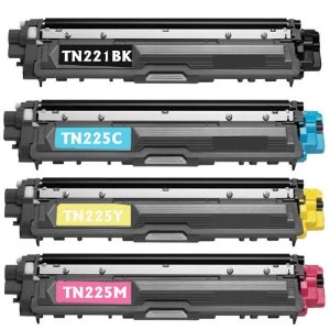 Brother TN221 BK / TN225 Color Compatible New Toner (Each Color) - Click Image to Close