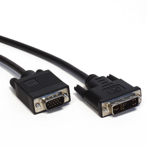 DVI to VGA Cable - 6 ft. - Click Image to Close