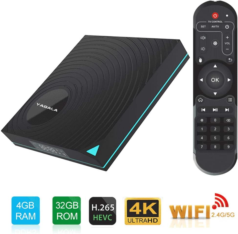 YAGALA Y1 TV Box RK3318 CPU 4GB Ram 32GB ROM Android 9 WIFI YAGALA Y1 TV Box RK3318 CPU 4GB Ram 32GB ROM Android 9 WIFI