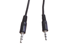 3.5mm Stereo Audio Cable M/M 6'