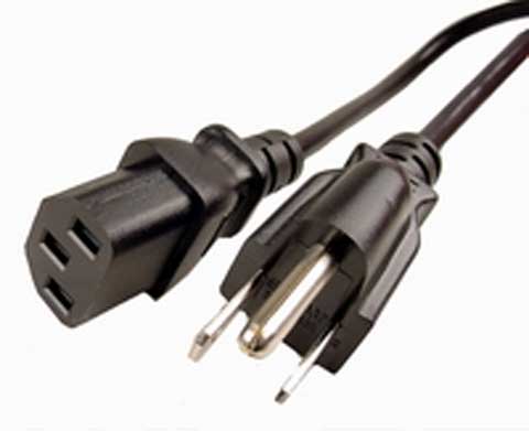 Power Cord 6' - Click Image to Close