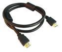 HDMI Cable Gold-plated 6' (2 M) Ver 1.4 - Click Image to Close