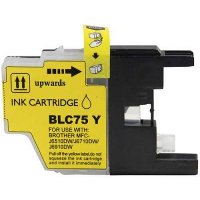 Compatible Ink for Brother LC71 / LC75 Yellow - Click Image to Close