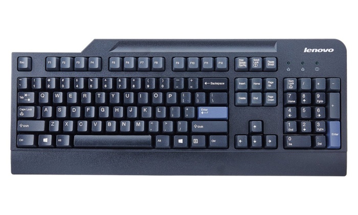 Lenovo Full Size 104-Key USB Keyboard (Used)