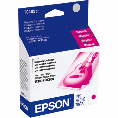 Epson Genuine T048320 Magenta Ink Cartridge