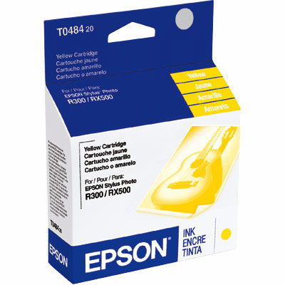 Epson Genuine T048420 Yellow Ink Cartridge