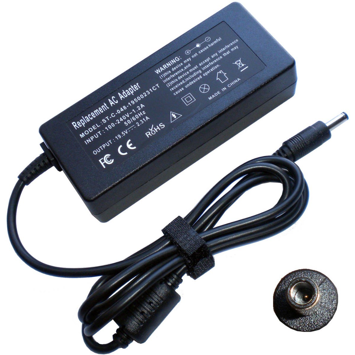 For Dell 19.5V 4.62A (90W) 4.5mm X 3.0mm Power Adapter