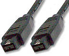 Firewire 800 (9 Pin) to Firewire 800 (9 Pin) 6' - Click Image to Close