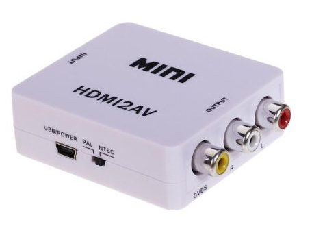 Hyfai Mini Size HDMI to RCA Composite Video Converter HDV-M610 - Click Image to Close