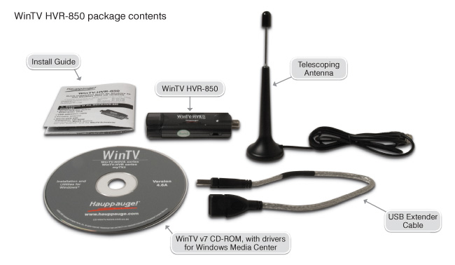 Hauppauge WinTV-HVR-850 USB HDTV Adapter